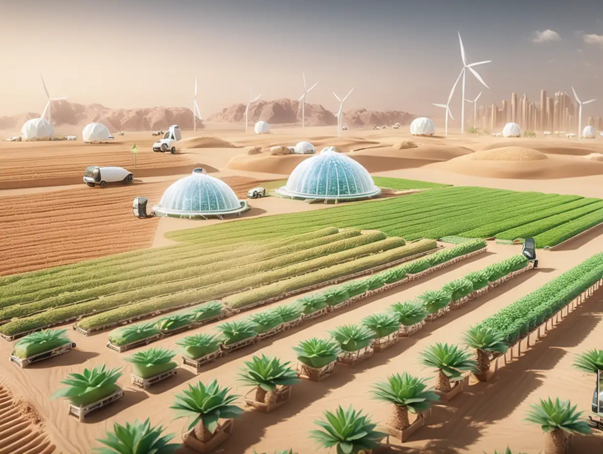 Smart Farming in UAE Desert Harnessing AI and Technology for Sustainable Agriculture