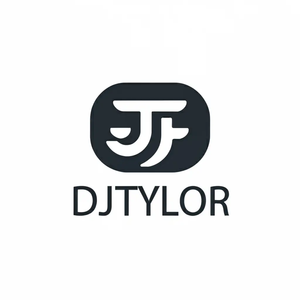 a logo design,with the text "dj tylor", main symbol:mixer,Moderate,clear background