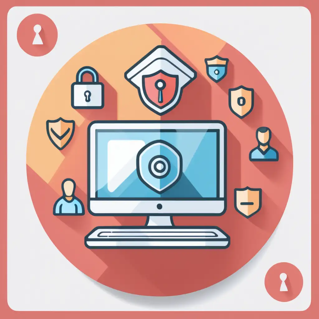 Interactive Colored Icon for a Comprehensive Security Course