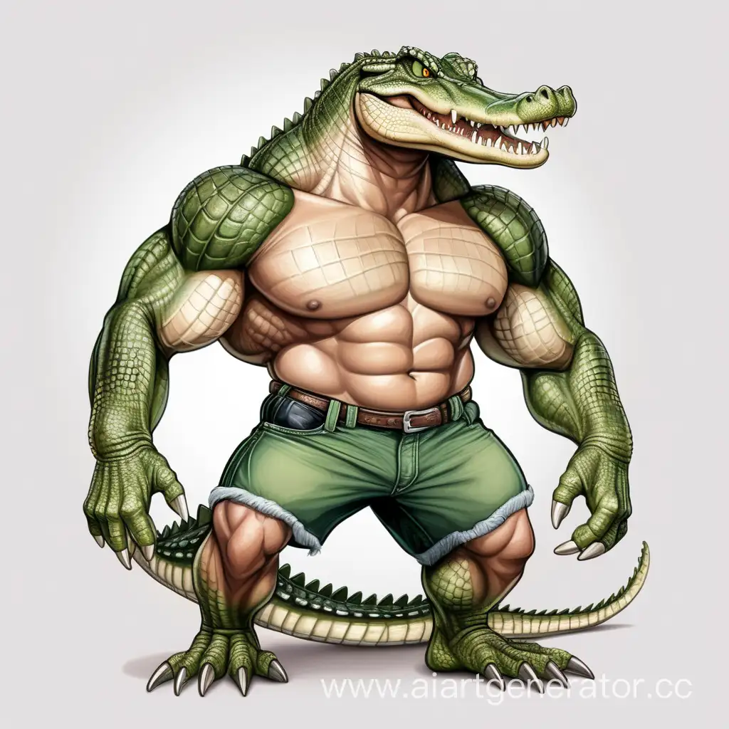 Powerful-Bodybuilder-Crocodile-Flexing-Muscles-in-Striking-Pose