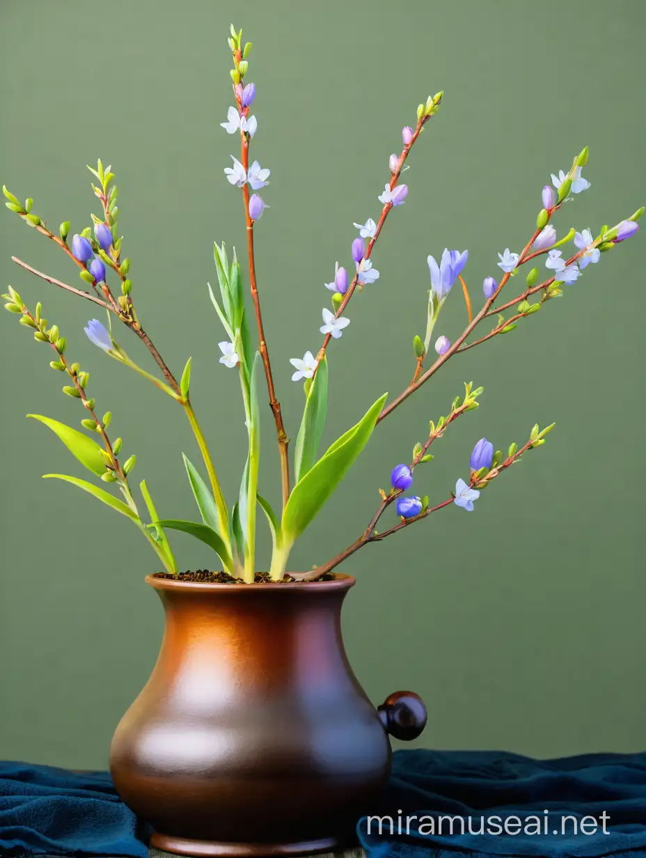 Vibrant Spring Flowers in Full Bloom