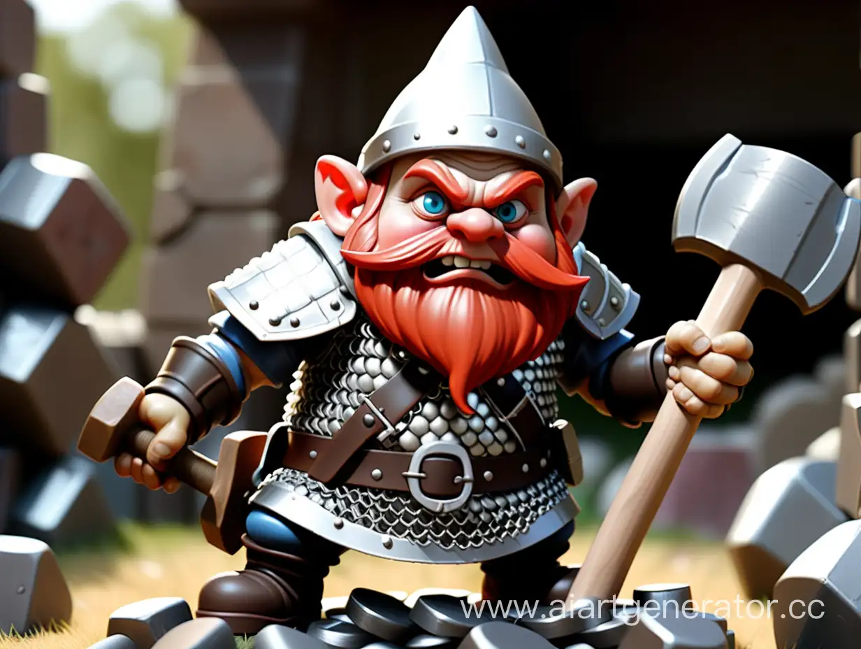 ChainmailWearing-Battle-Gnome-with-Hammer