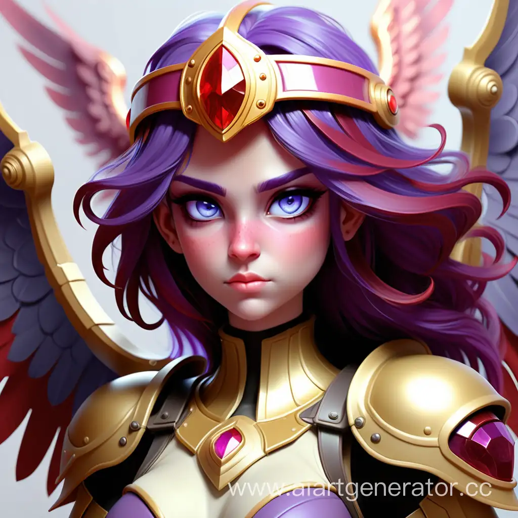 Enchanting-PurpleHaired-Angel-in-Radiant-Armor-and-Wings