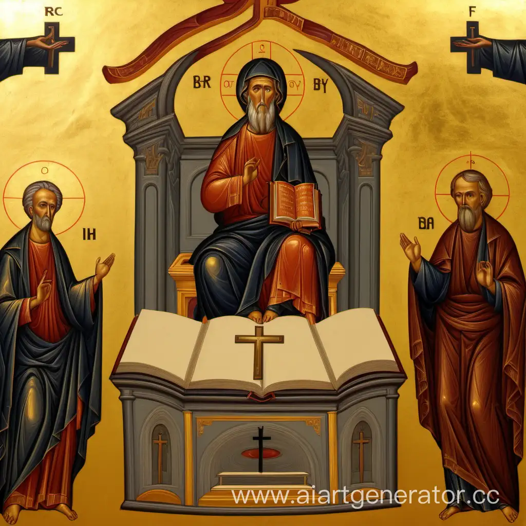 Orthodox-Christian-Worship-Service-with-Sacred-Icons