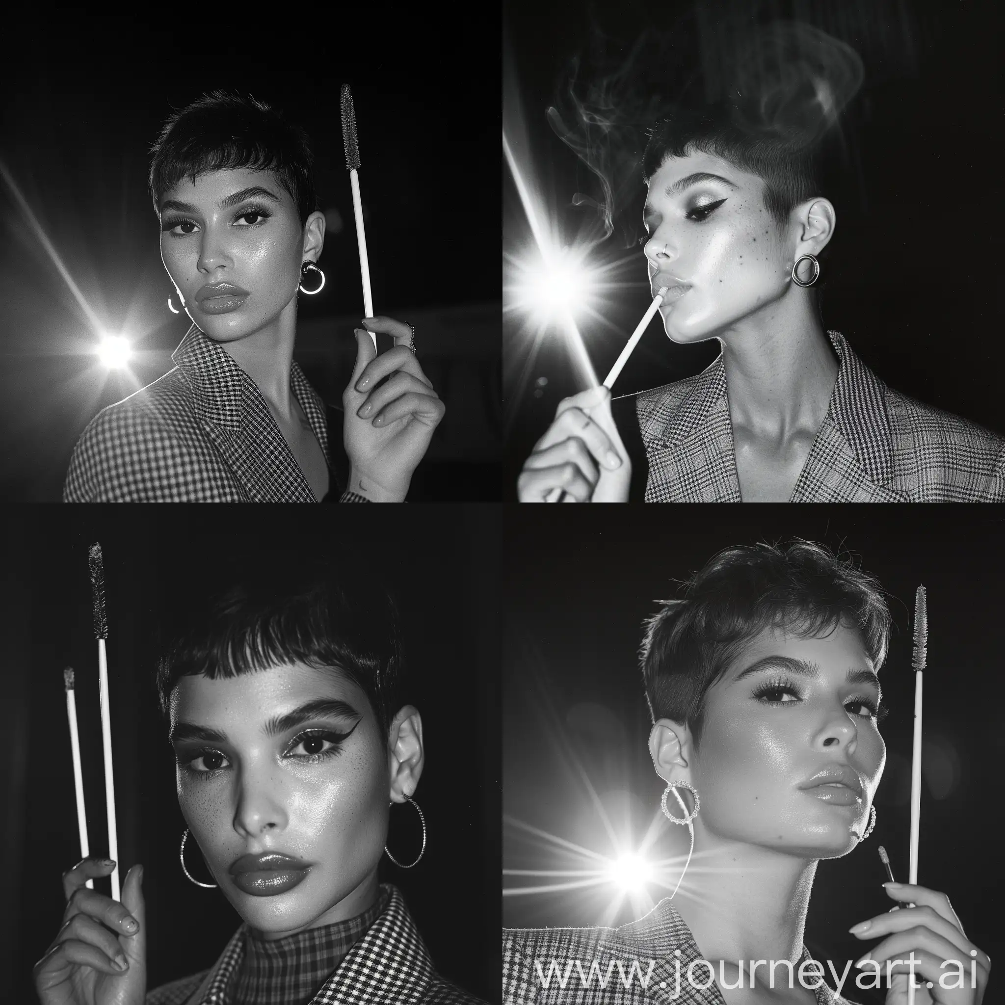Nighttime-Vogue-Photoshoot-Vanessa-Hudgens-and-Emily-Ratajkowski-in-90s-Chic