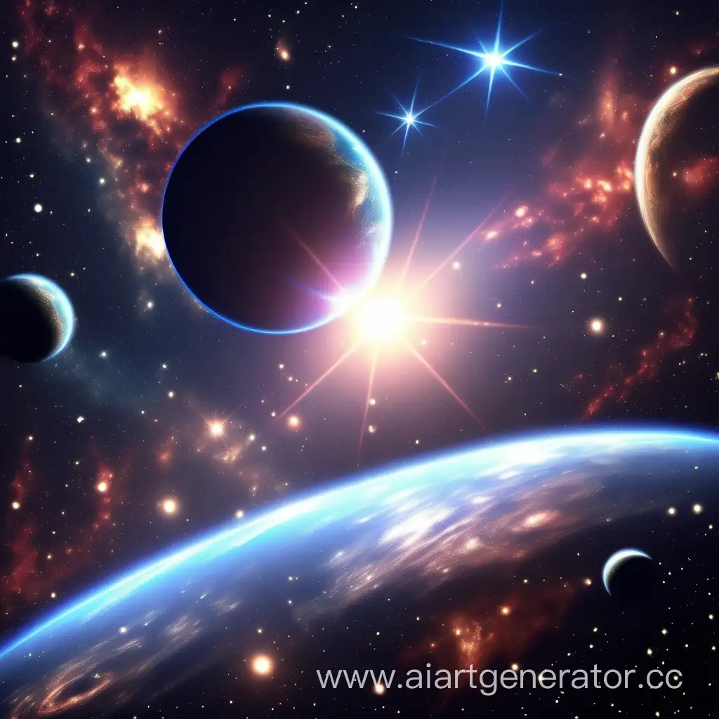 Bright-Stars-Illuminating-Realistic-Cosmos