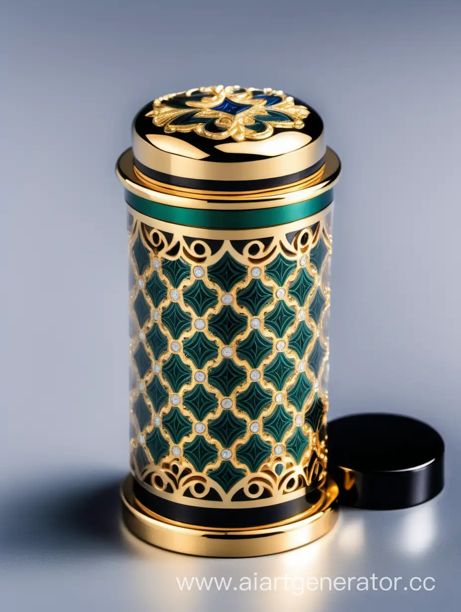 Exquisite-Luxury-Plastic-Perfume-Bottle-Cap-with-Arabesque-Diamond-Detailing