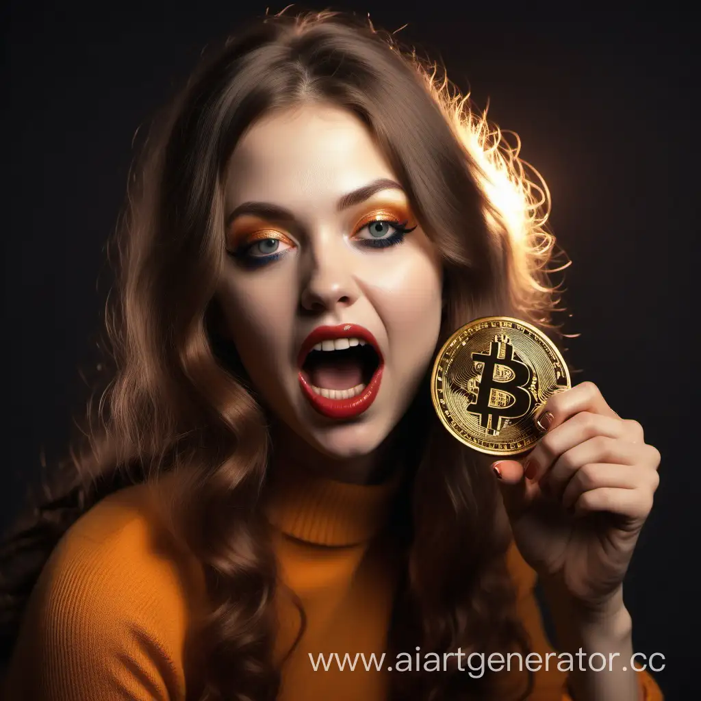 Vintage-Americana-1970sInspired-Girl-Biting-a-Bitcoin