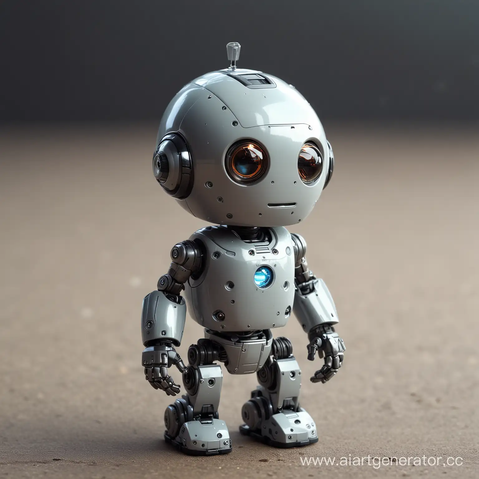Adorable-Little-Robot-Playing-in-a-Field-of-Wildflowers