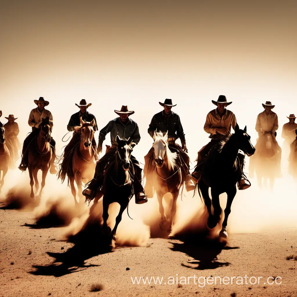 Dynamic-Cowboy-Horseback-Charge-in-the-Desert
