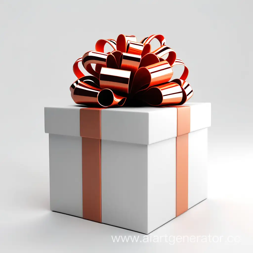 Festive-3D-Render-New-Year-Gift-Box-on-White-Background