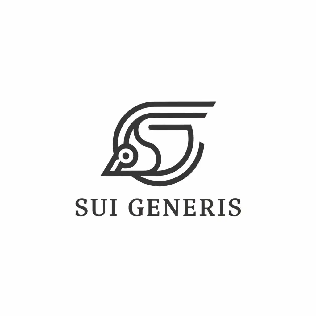 a logo design,with the text "sui GENESIS", main symbol:Font Style: Choose a stylish and legible font for the words "Sui Generis," ensuring that the letter "e" in the middle is distinct and recognizable.

Size and Placement: Keep the letter "e" slightly smaller than the surrounding letters but still readable within the context of the word. Position it centrally to allow space for the seagull motif above it.

Seagull Motif: Integrate a seagull motif gracefully above the letter "e," with its wings outstretched to create a sense of movement and freedom. Ensure that the seagull is positioned in a way that it doesn't obscure the readability of the letter "e."

Globe: Place the globe icon below the letter "e," perhaps slightly overlapping with the bottom of the letter. Ensure that the globe is integrated seamlessly into the design and complements the overall composition.

Color Scheme: Opt for a sophisticated color palette that includes deep blues for the ocean, earthy tones for the globe, and perhaps hints of gold or silver for added elegance,Moderate,be used in Travel industry,clear background