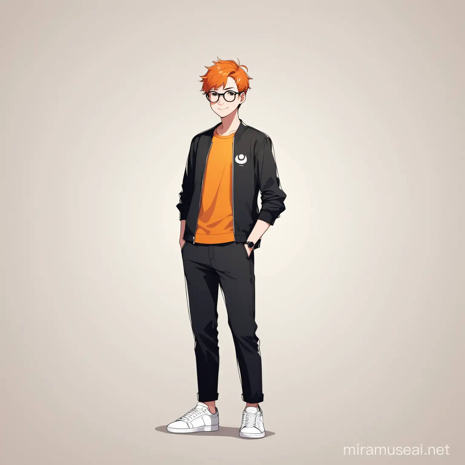 Fun and Modern Brand Persona Character Illustration