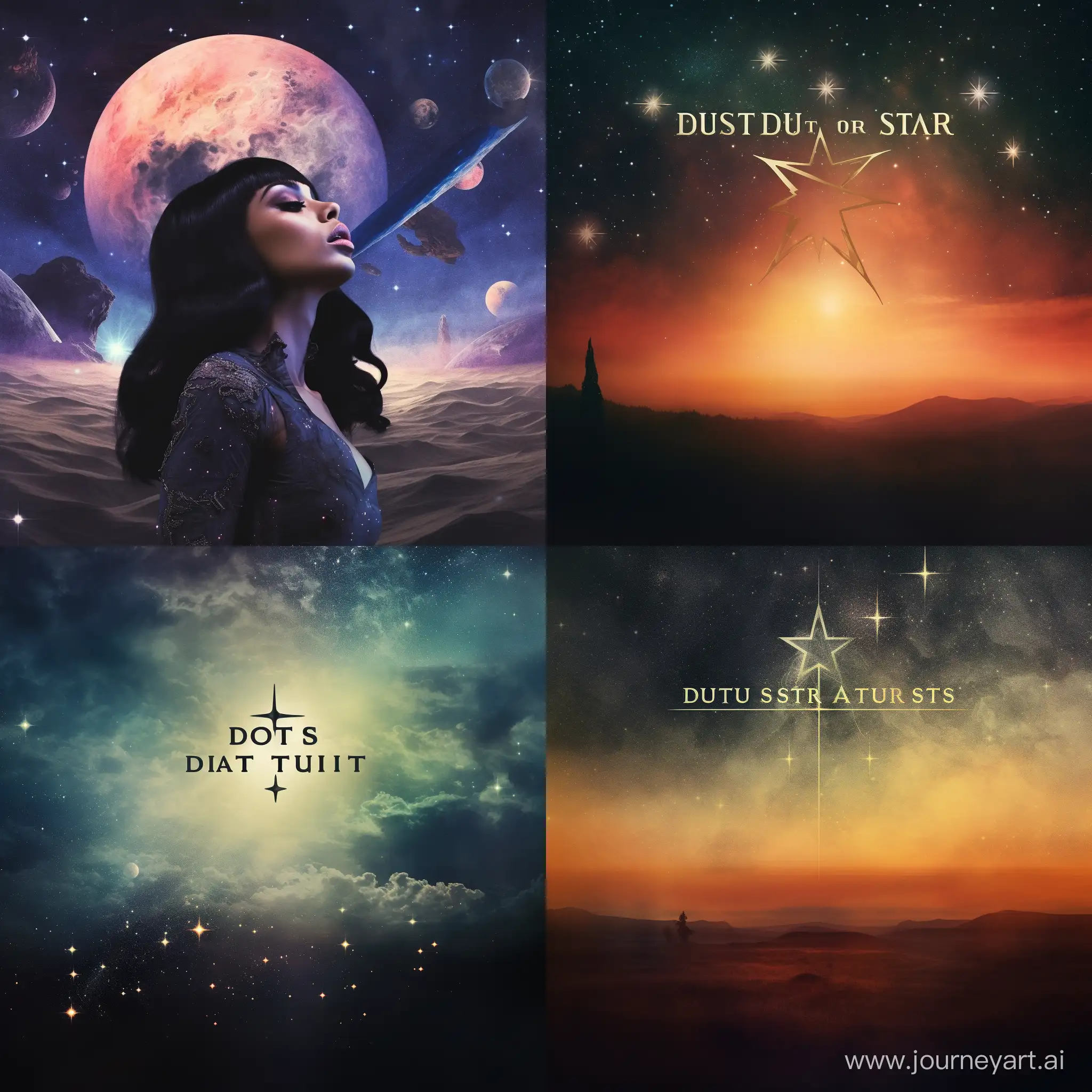star dust album covers Design