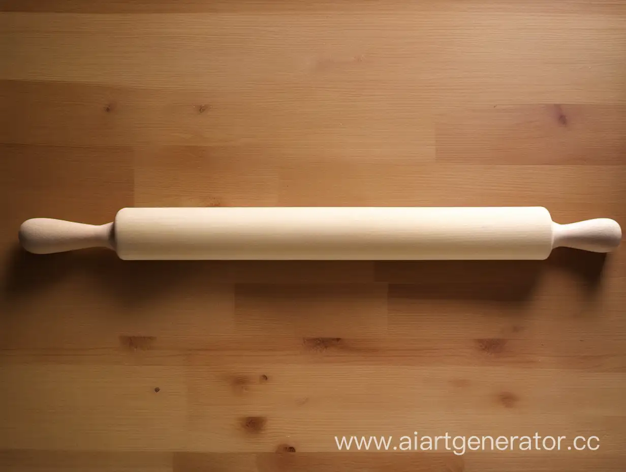 Artistic-Rendering-of-a-Classic-Rolling-Pin-in-Action