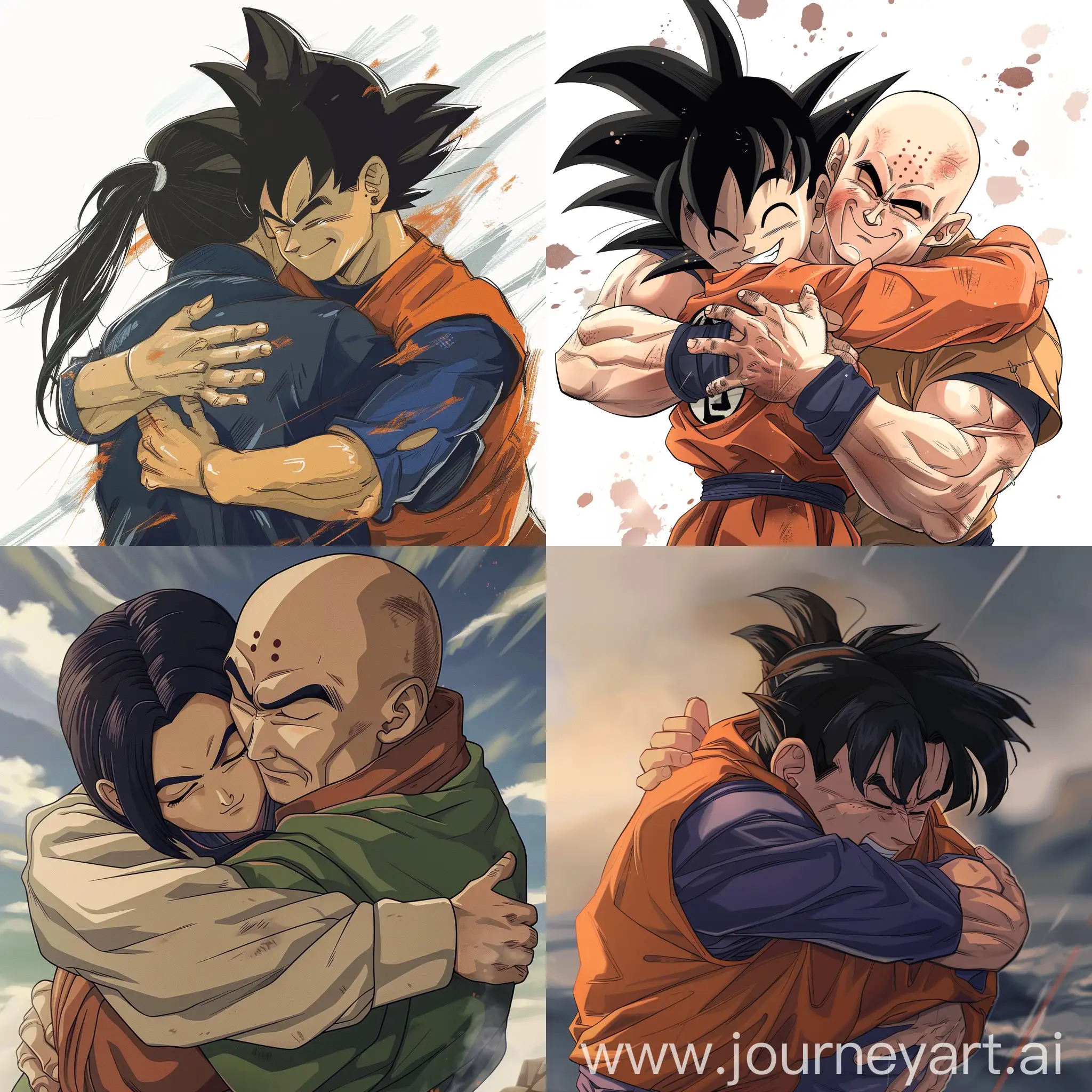 Chi-Chi-Embraces-Beloved-Man-in-Dragon-Ball-Z-Scene