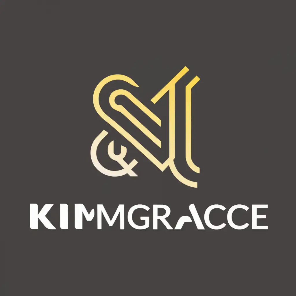 a logo design,with the text "kimgrace", main symbol:kg,Moderate,be used in Technology industry,clear background