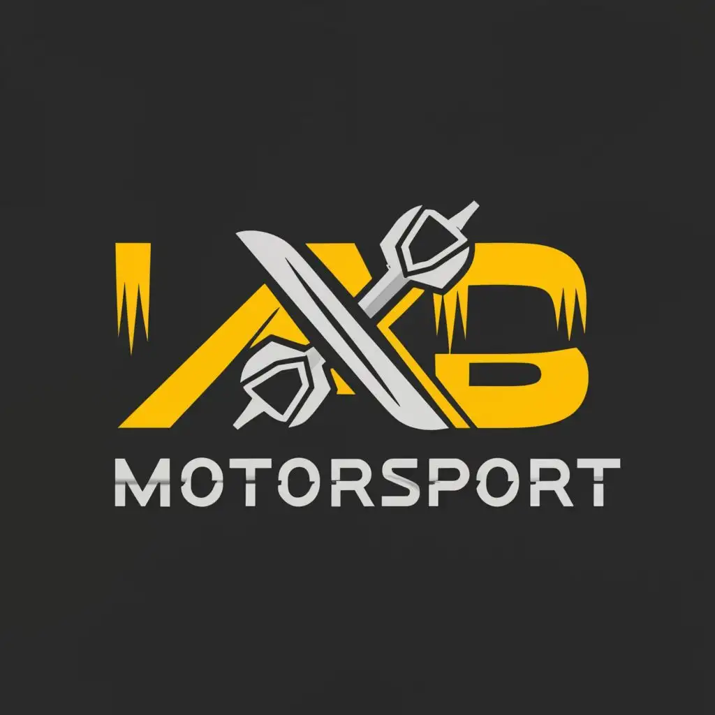 a logo design,with the text "KEDMOTORSPORT", main symbol:car and wrench,complex,be used in Automotive industry,clear background