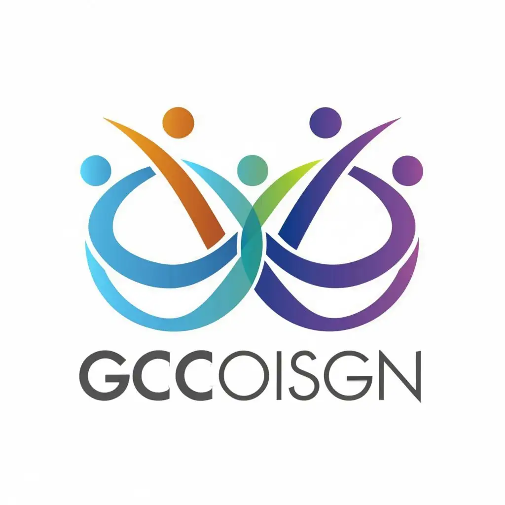 a logo design,with the text "gcc", main symbol:circle of people,Moderate,be used in Nonprofit industry,clear background