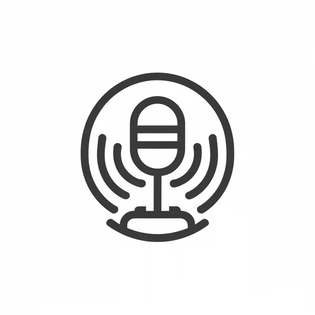 a logo design,with the text "idovoices", main symbol:The logo features a minimalist microphone icon as the central element. The microphone is stylized with clean lines and a sleek, modern design. It's positioned slightly tilted to add dynamism to the logo.

From the microphone, smooth sound waves radiate outward in a symmetrical pattern, symbolizing the microphone's function of capturing sound.

The microphone and sound waves could be in a single color or incorporate a subtle gradient to add depth and visual interest. A color scheme that contrasts well with the background and enhances visibility is recommended.

For the typography, a modern sans-serif font is used. The brand name or initials could be placed below or beside the microphone icon. The typography should complement the icon and maintain a clean, minimalist aesthetic.

Overall, the logo exudes professionalism, sophistication, and a modern approach, making it suitable for various applications, including branding for a podcast, music studio, or any other audio-related business.,Moderate,be used in Entertainment industry,clear background