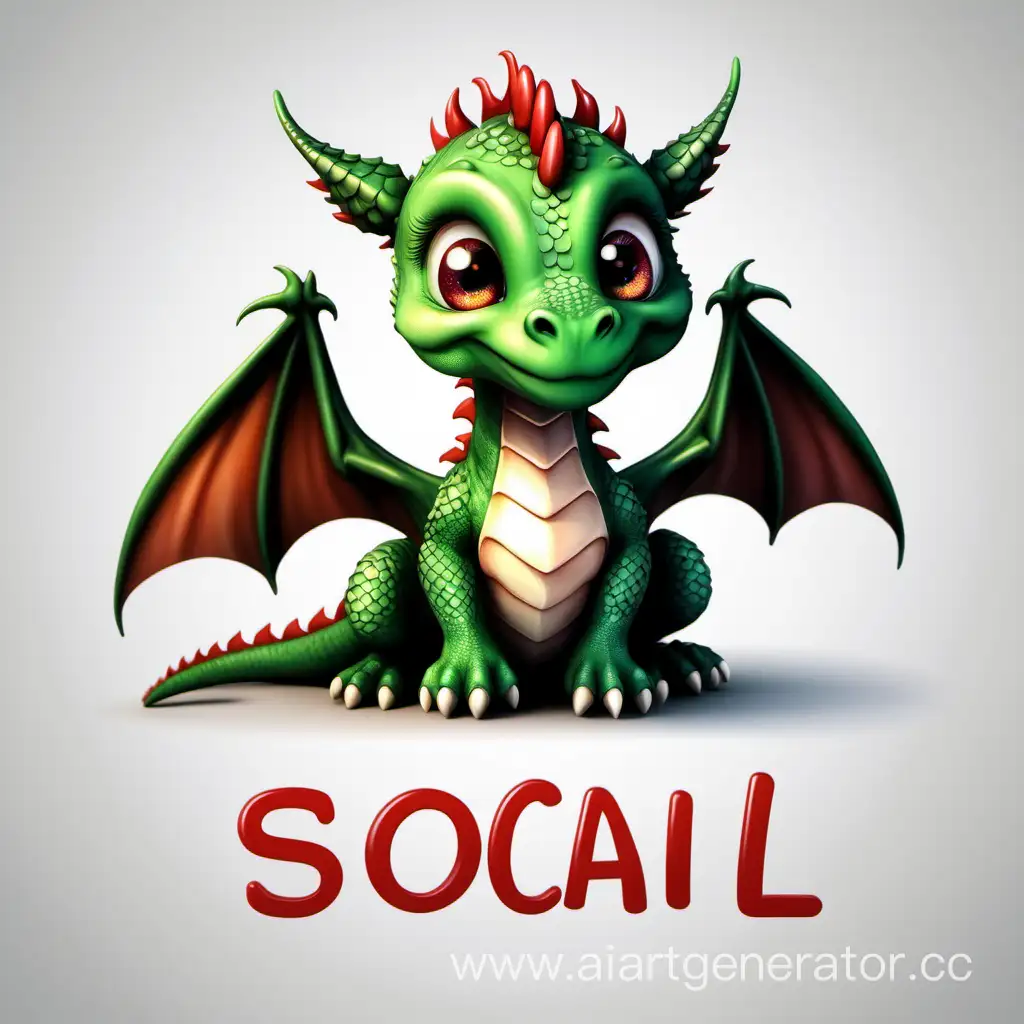 Adorable-Social-Dragon-Illustration
