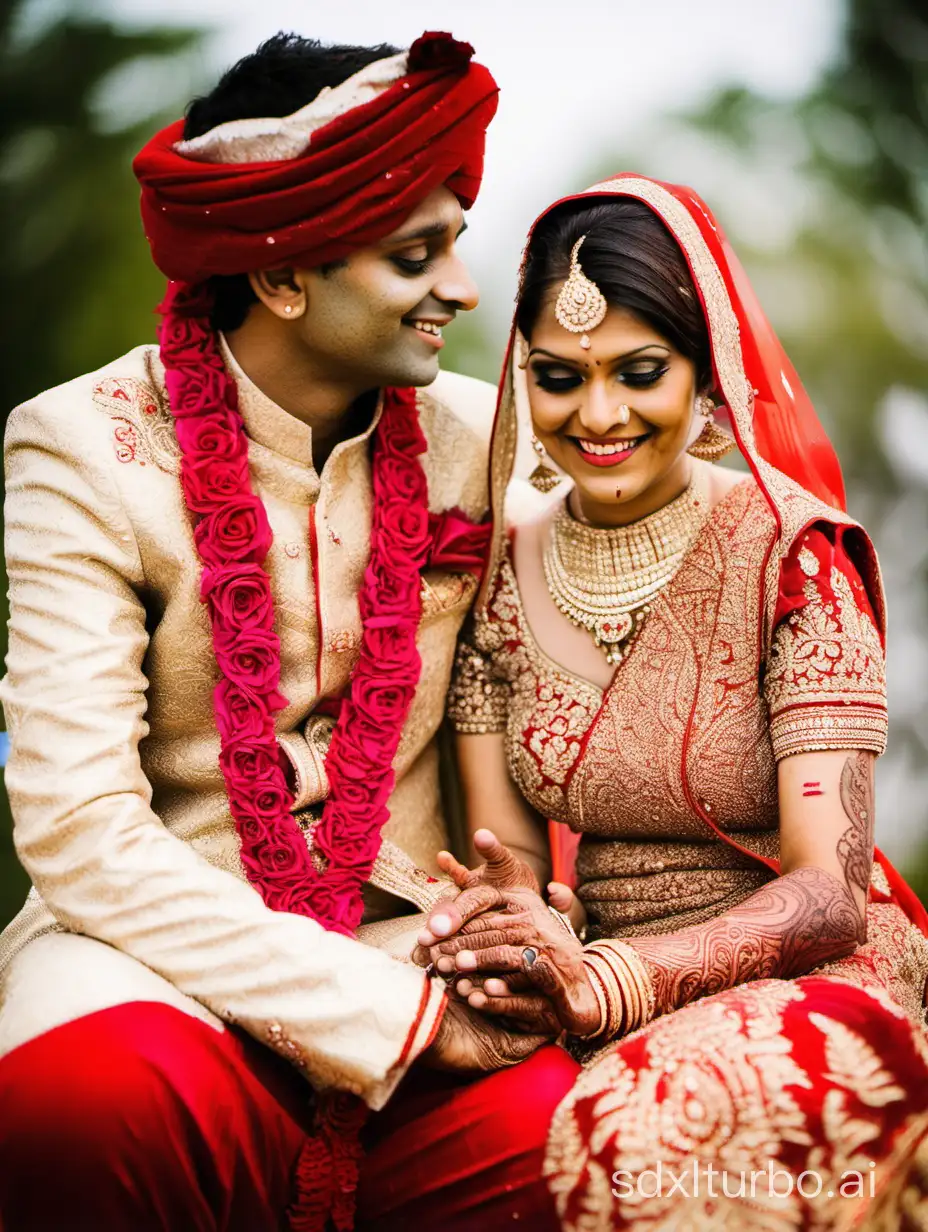 Vibrant-Indian-Wedding-Ceremony-with-Traditional-Attire-and-Decor