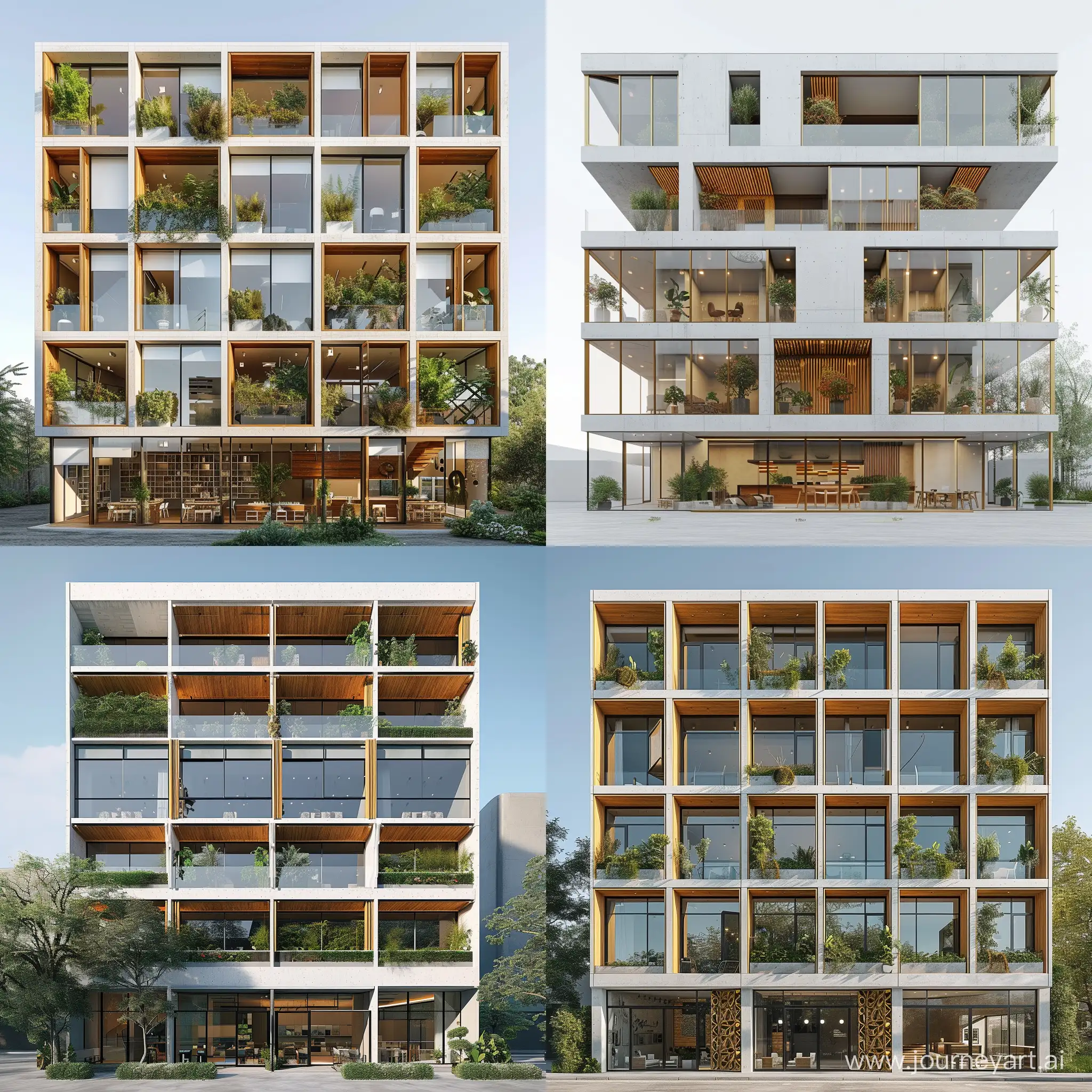 Modern-10Floor-Building-with-Residential-and-Administrative-Spaces