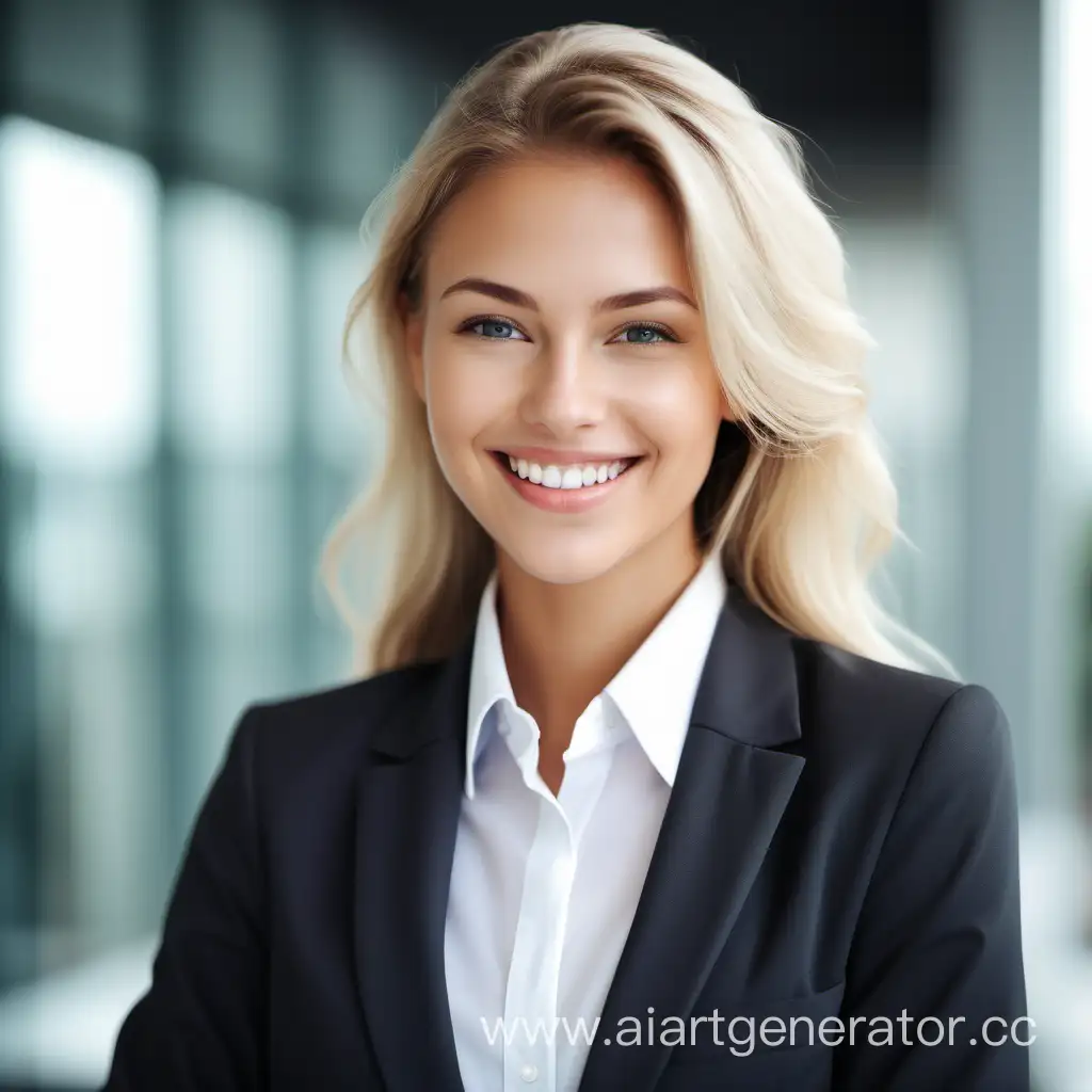 Radiant-Young-Businesswoman-Smiling-with-Confidence