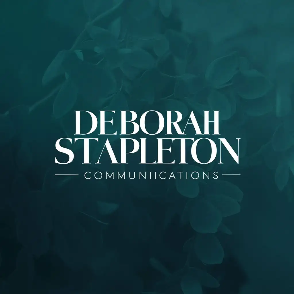 LOGO-Design-for-Deborah-Stapleton-Communications-Elegant-Typography-for-Finance-Industry