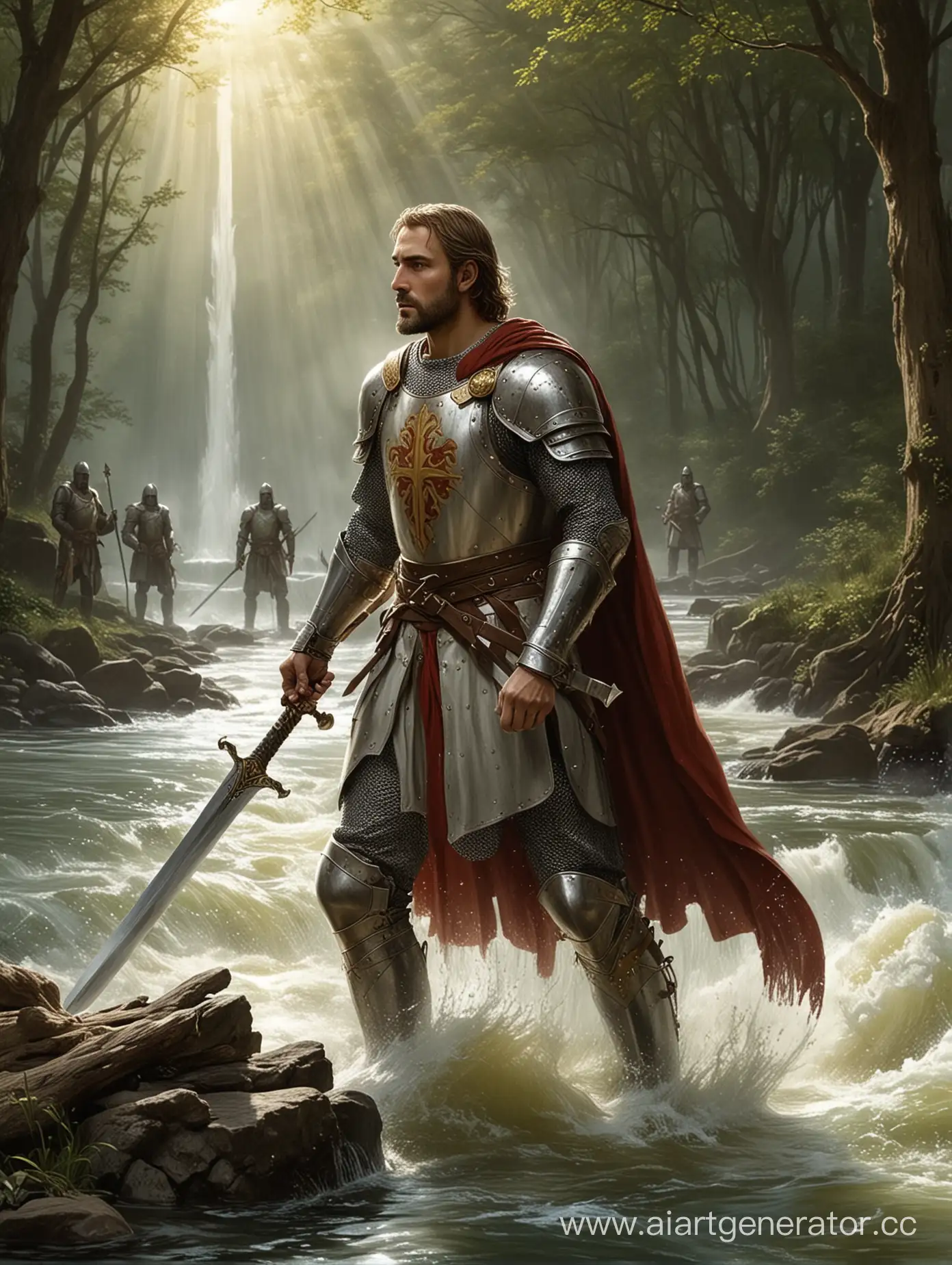 However, as a King, he had all the right to test Galahad if and when he wished so. King Arthur, according to the legends, took Sir Galahad to a raging river once. There in the middle of the river, stood a large shinning sword. King Arthur ordered Sir Galahad to go and fetch the sword for him. Galahad went into the waters without any hesitation. When Galahad reached near the sword, he could read the inscription on the sword which read that only the greatest of all the knights could take it out. This gave Galahad more confident and he pulled the sword with all his strength and managed to take it out in no time. This was perhaps the moment when Arthur truly realised that Galahad was a knight of unlimited potentials, and proclaimed Galahad to be the greatest of all the knights that ever lived.
