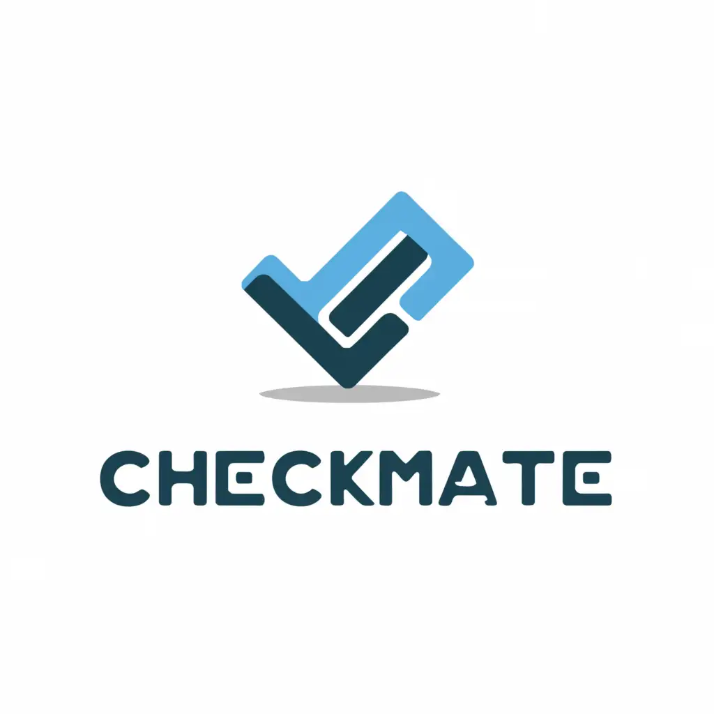 a logo design,with the text "CheckMate", main symbol:Credit card,Moderate,be used in Finance industry,clear background