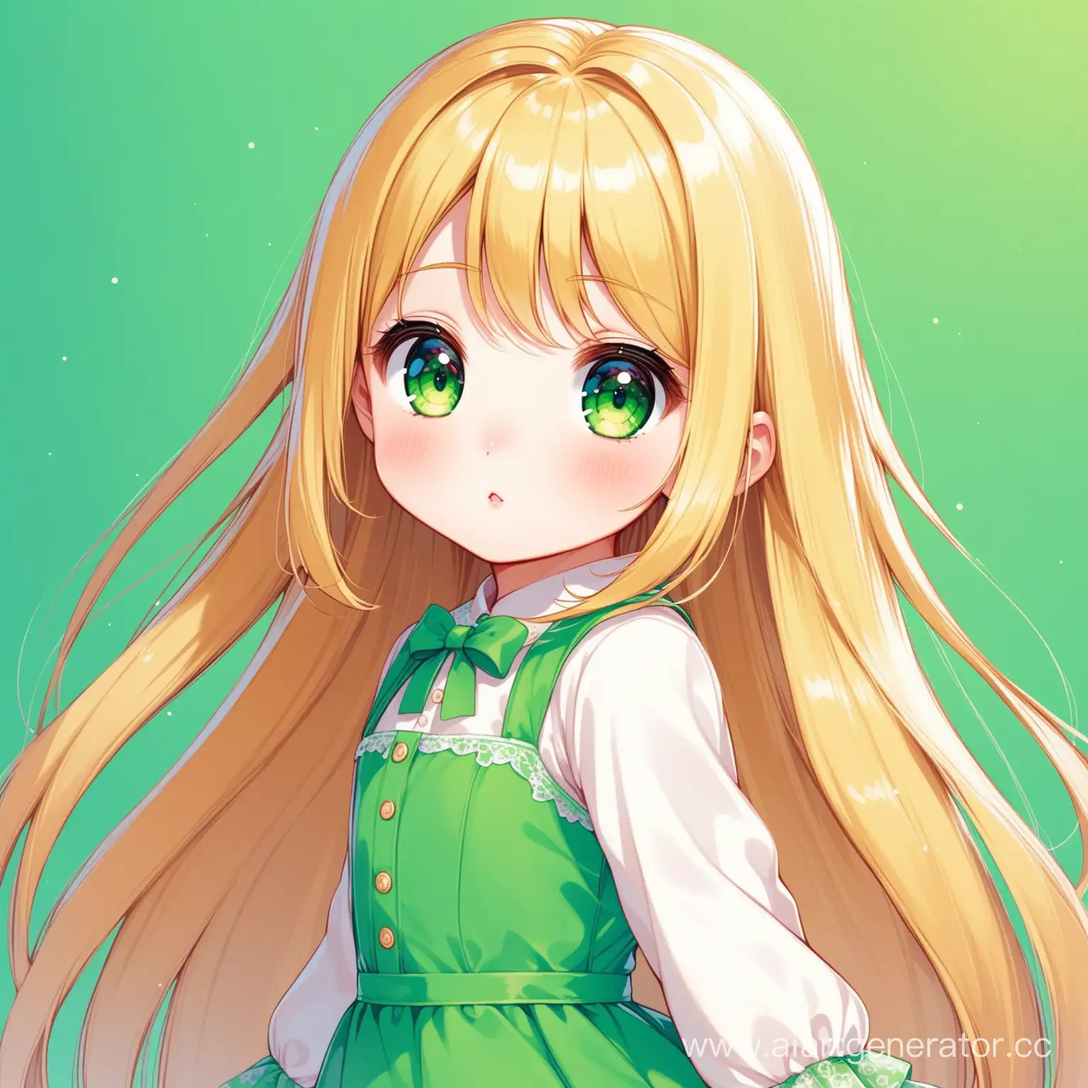 Adorable-Little-Girl-with-Long-Blonde-Hair-and-Big-Green-Eyes-in-Cute-Attire