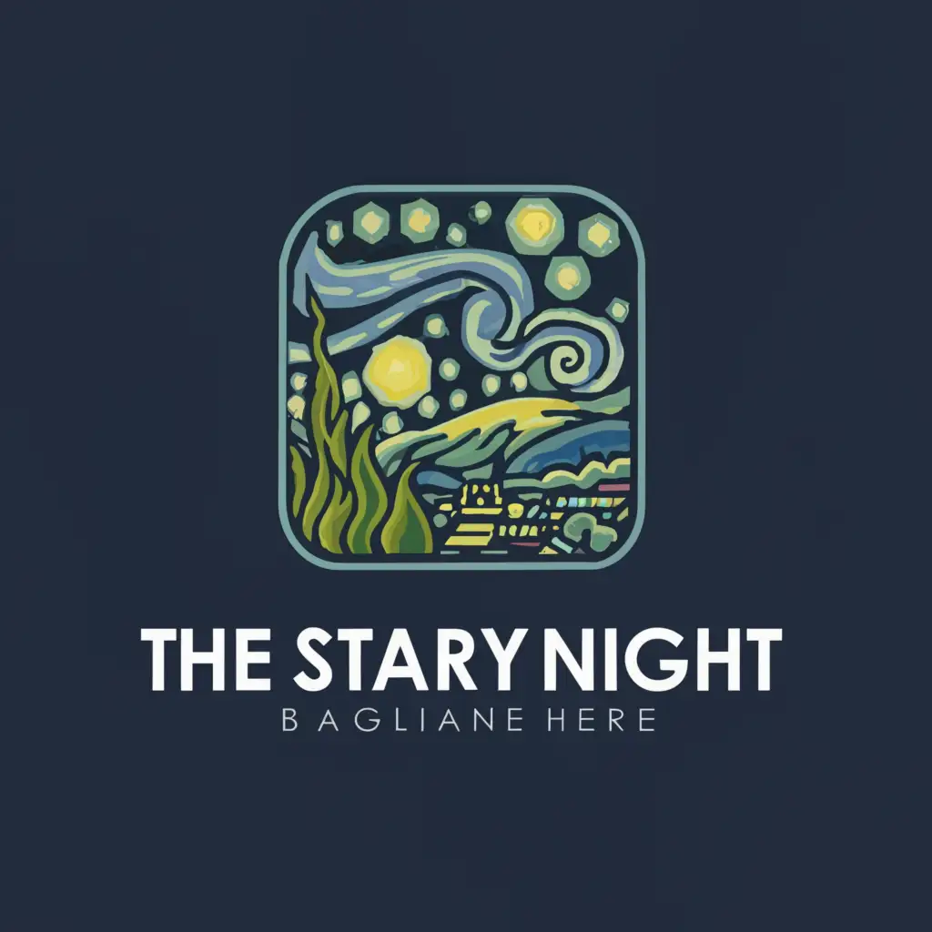 a logo design,with the text "3d", main symbol:"the starry night",Minimalistic,clear background
