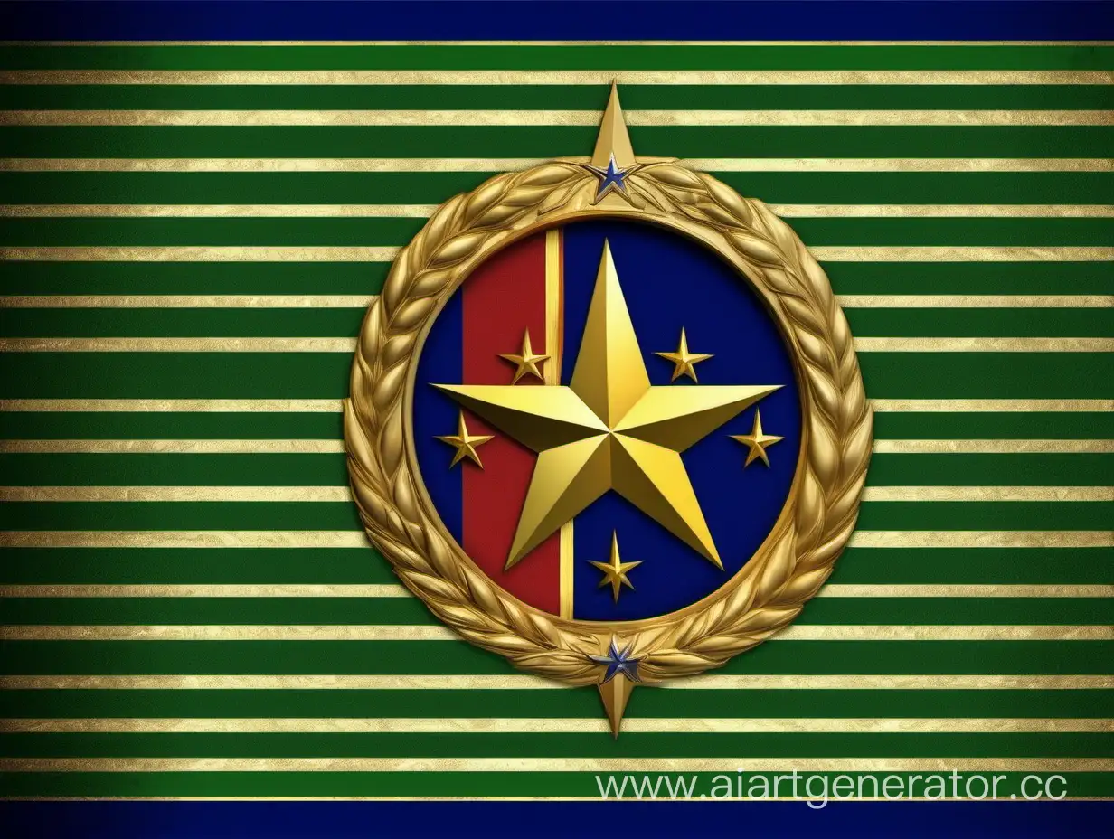  Государственная символика  Флаг представляет собой горизонтальные зеленую и синюю полоски а также золотой сакан Национальный герб изображает молнию в кругу,