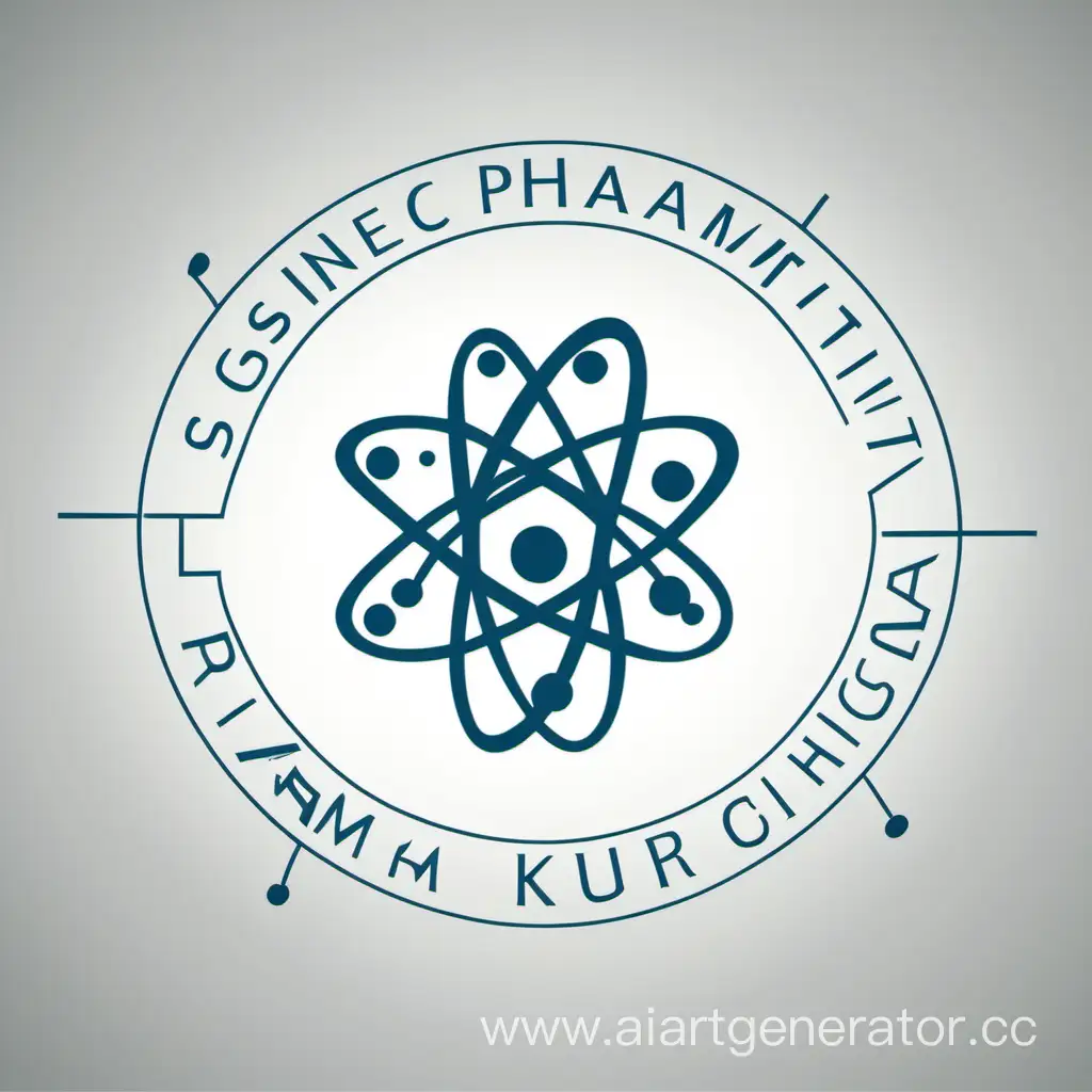 Логотип Наука, природоподобные, плазменные и ядерные технологие им. И.В. Курчатова, наука