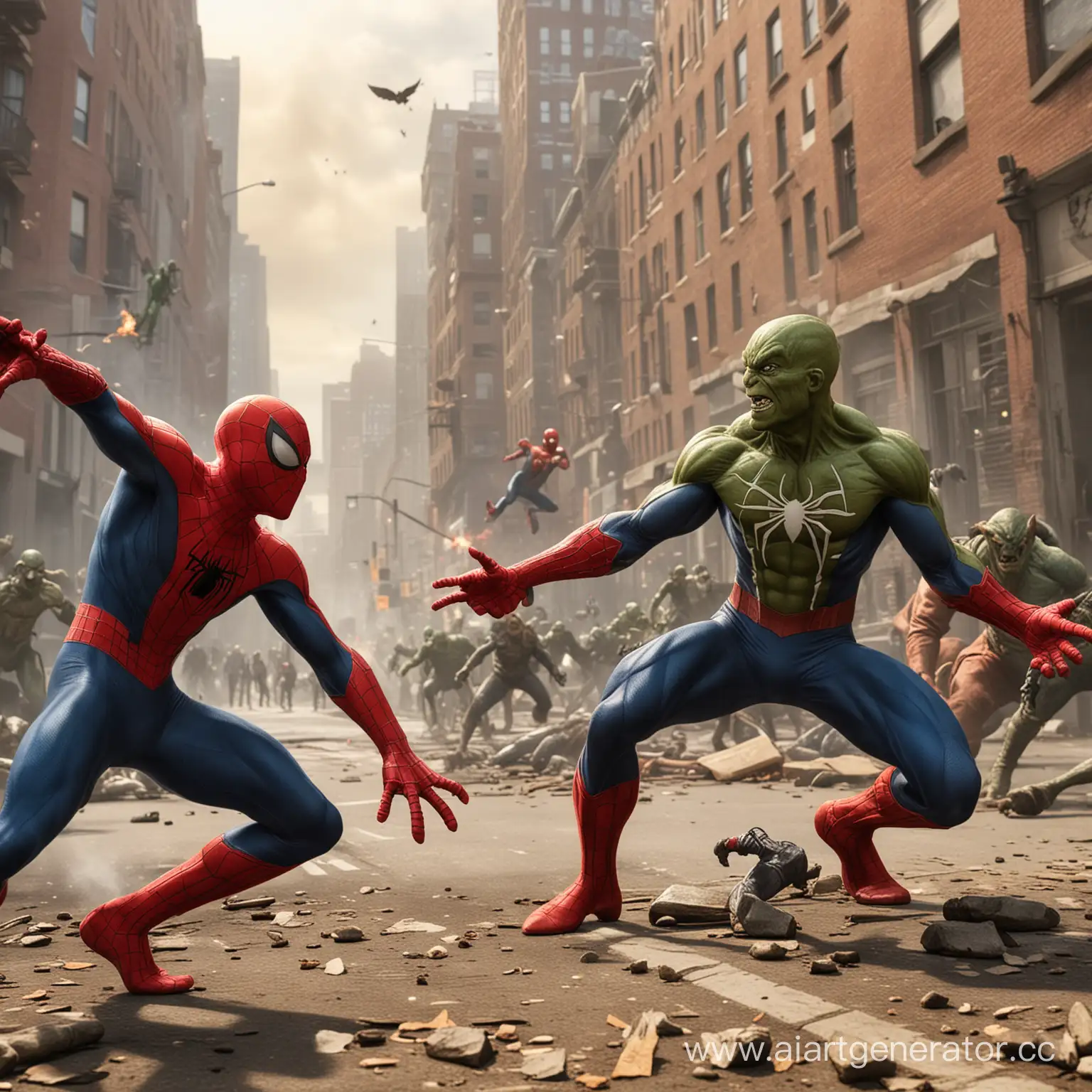 SpiderMan-Confronts-Green-Goblin-in-Epic-Skyscraper-Showdown