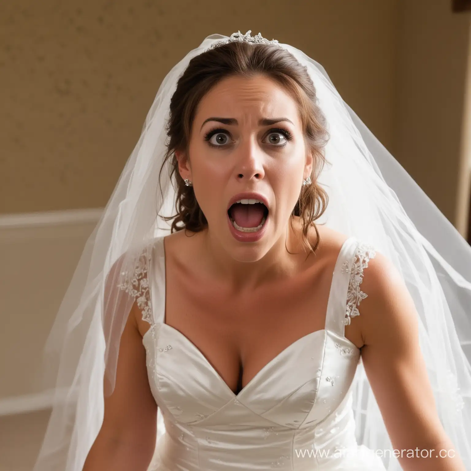 Bride-in-Shock-at-Wedding-Ceremony