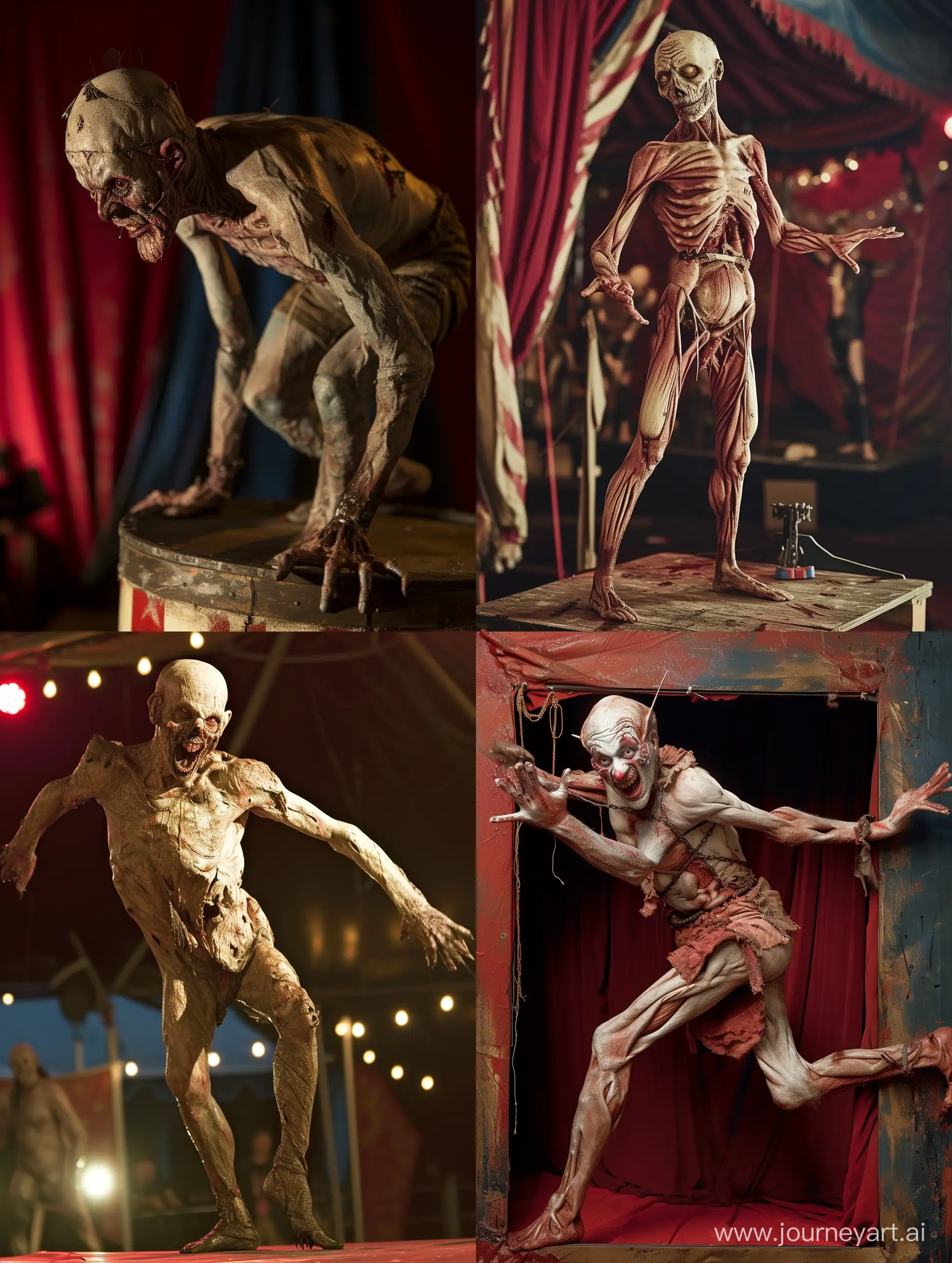 Twisted-Body-Horror-Circus-Performers-in-Shocking-Display