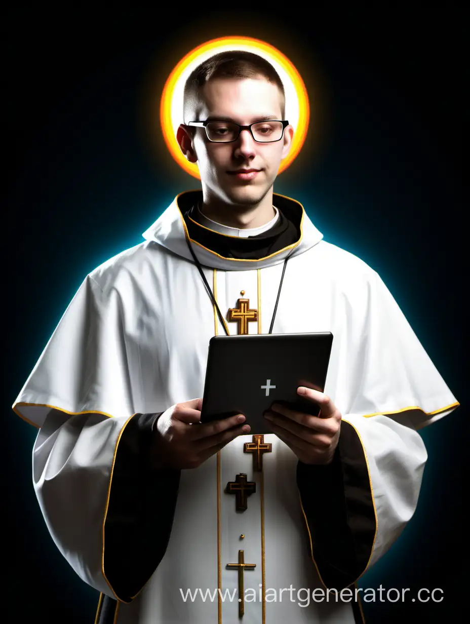 TechSavvy-Clergy-Programmer-Priest-Leading-a-Digital-Congregation