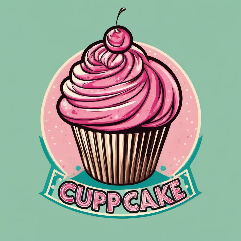 Colorful Cupcake TShirt Design for Creative Fashion Enthusiasts