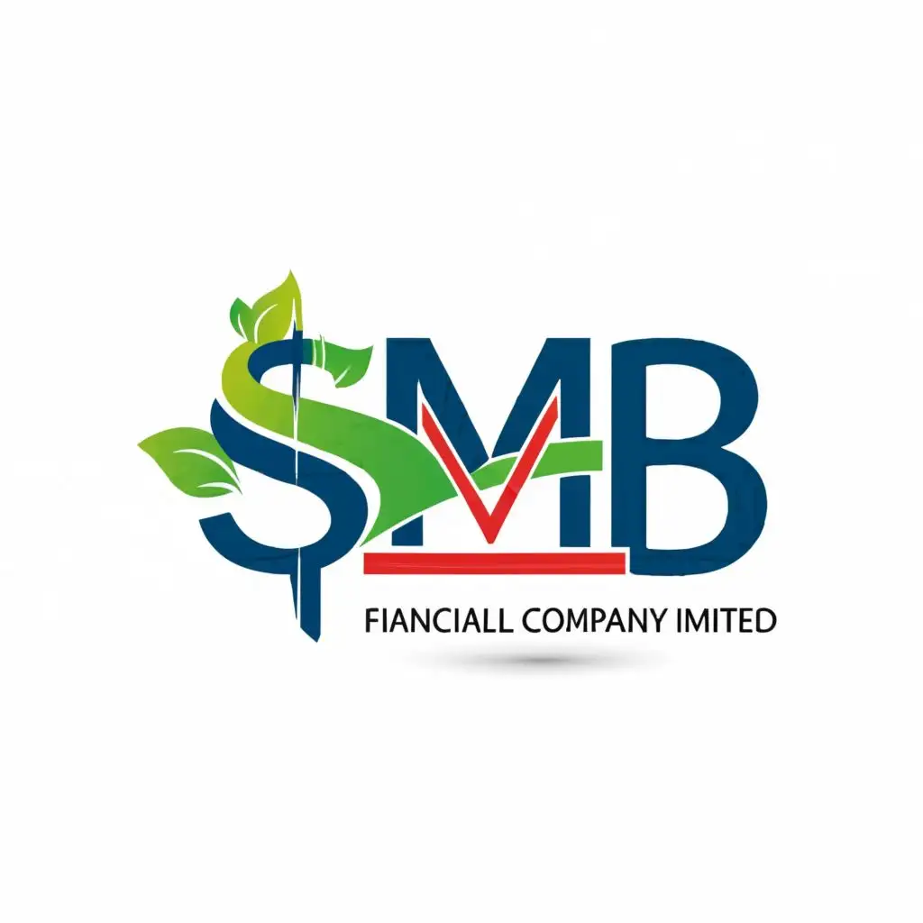 logo, financial service sole company Limited, with the text "SMB", typography, be used in Finance industry