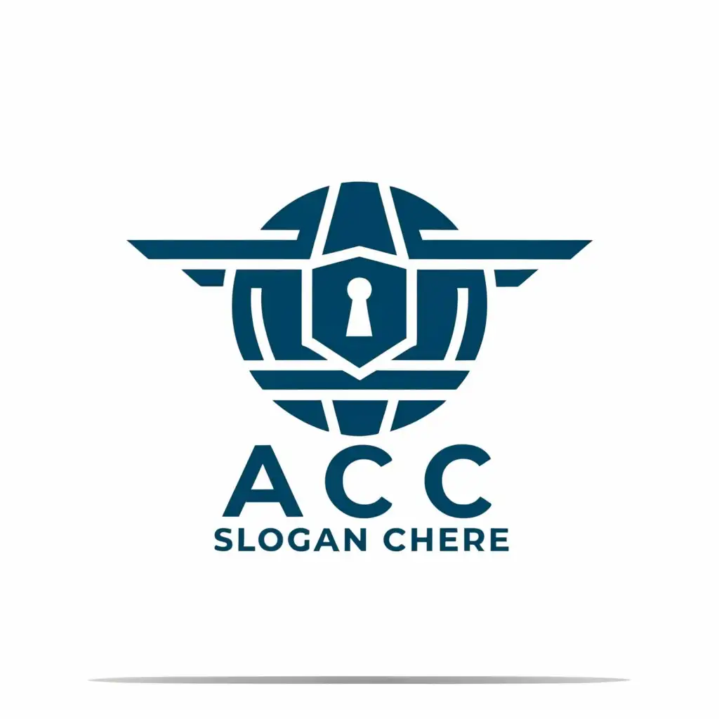 LOGO-Design-For-ACC-Cybersecurity-Inspired-Plane-and-Lock-Symbol