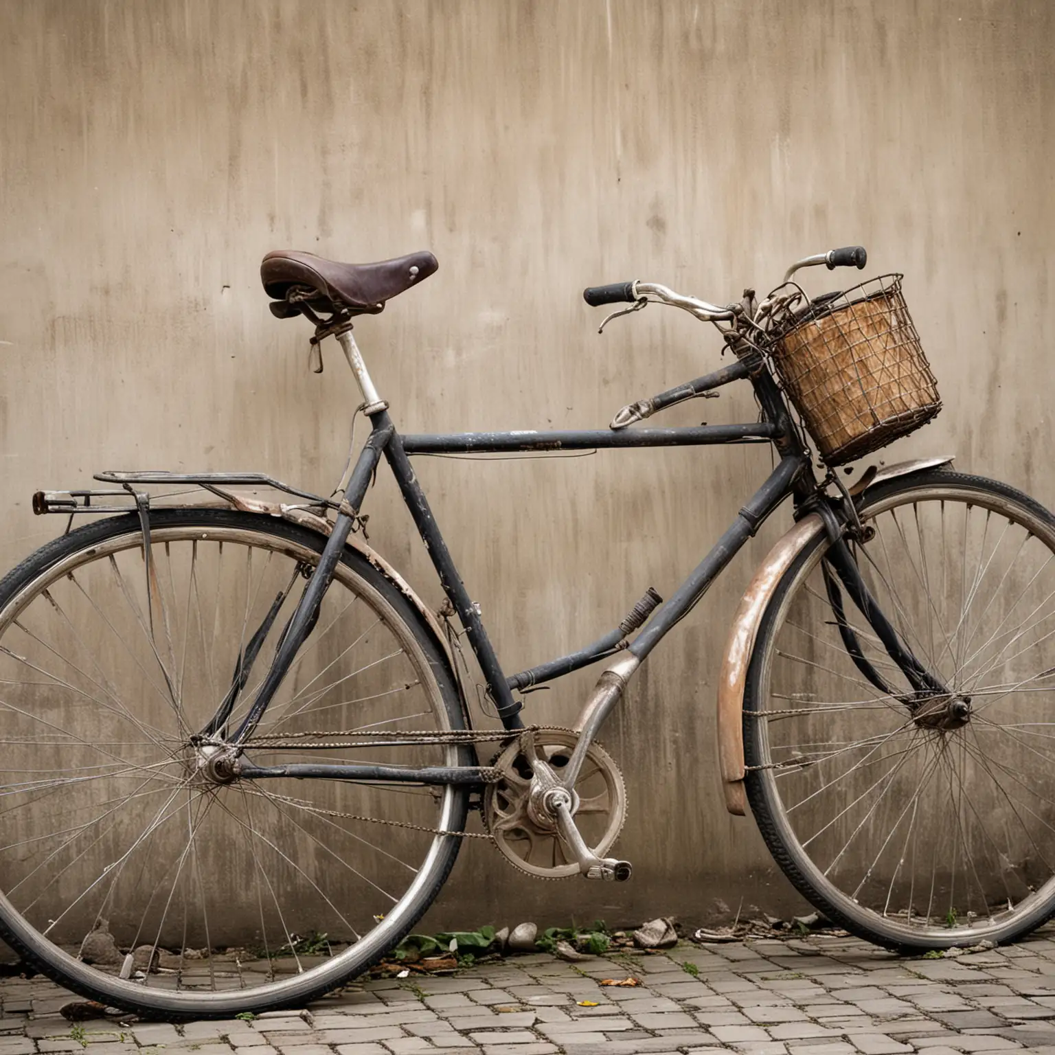 Vintage Rusty Bicycle