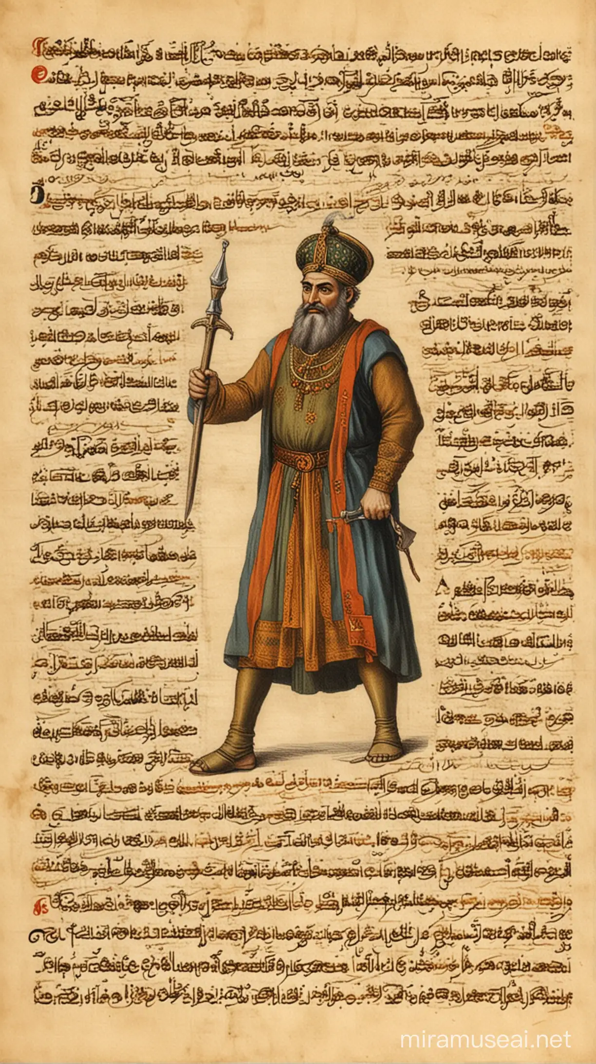 Historical Depiction Ibrahim I Portrayed as Mad