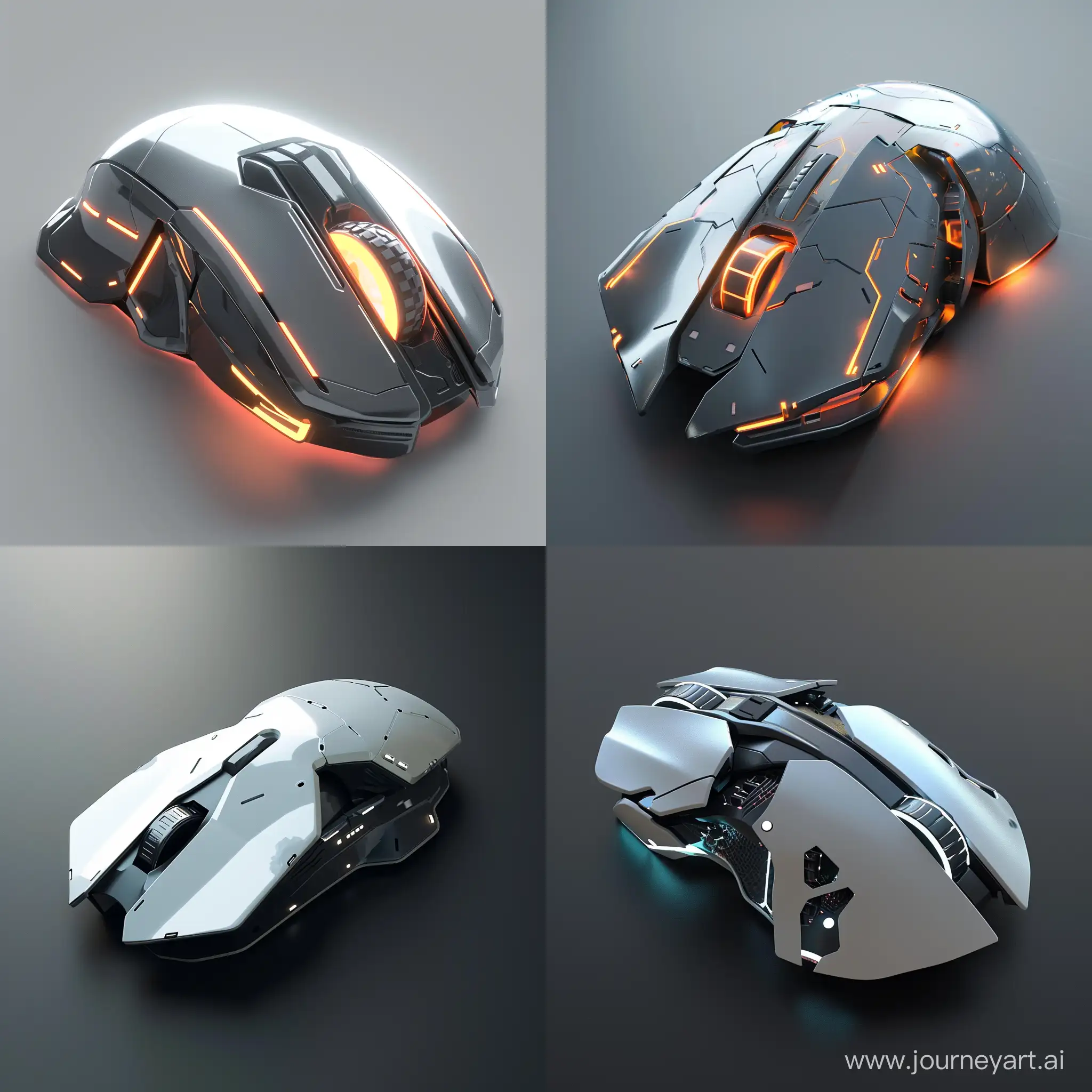 Durable-Futuristic-PC-Mouse-Crafted-from-ImpactResistant-Materials