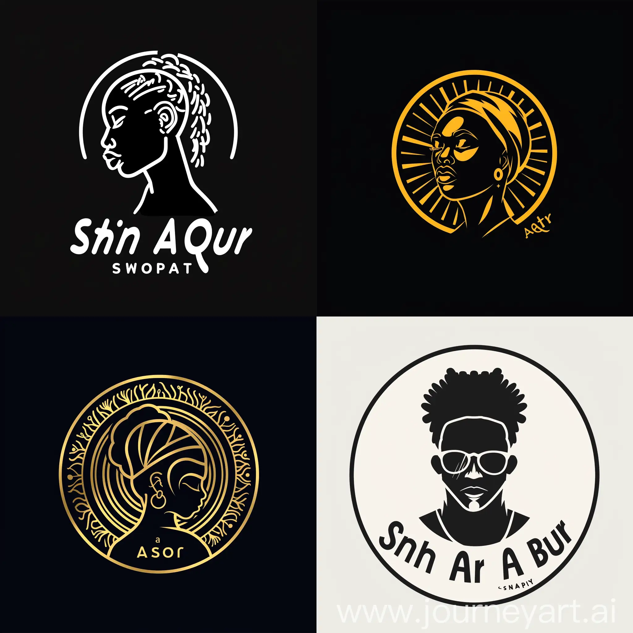 Saint Afro logo, an african caribbean shop for goods and services