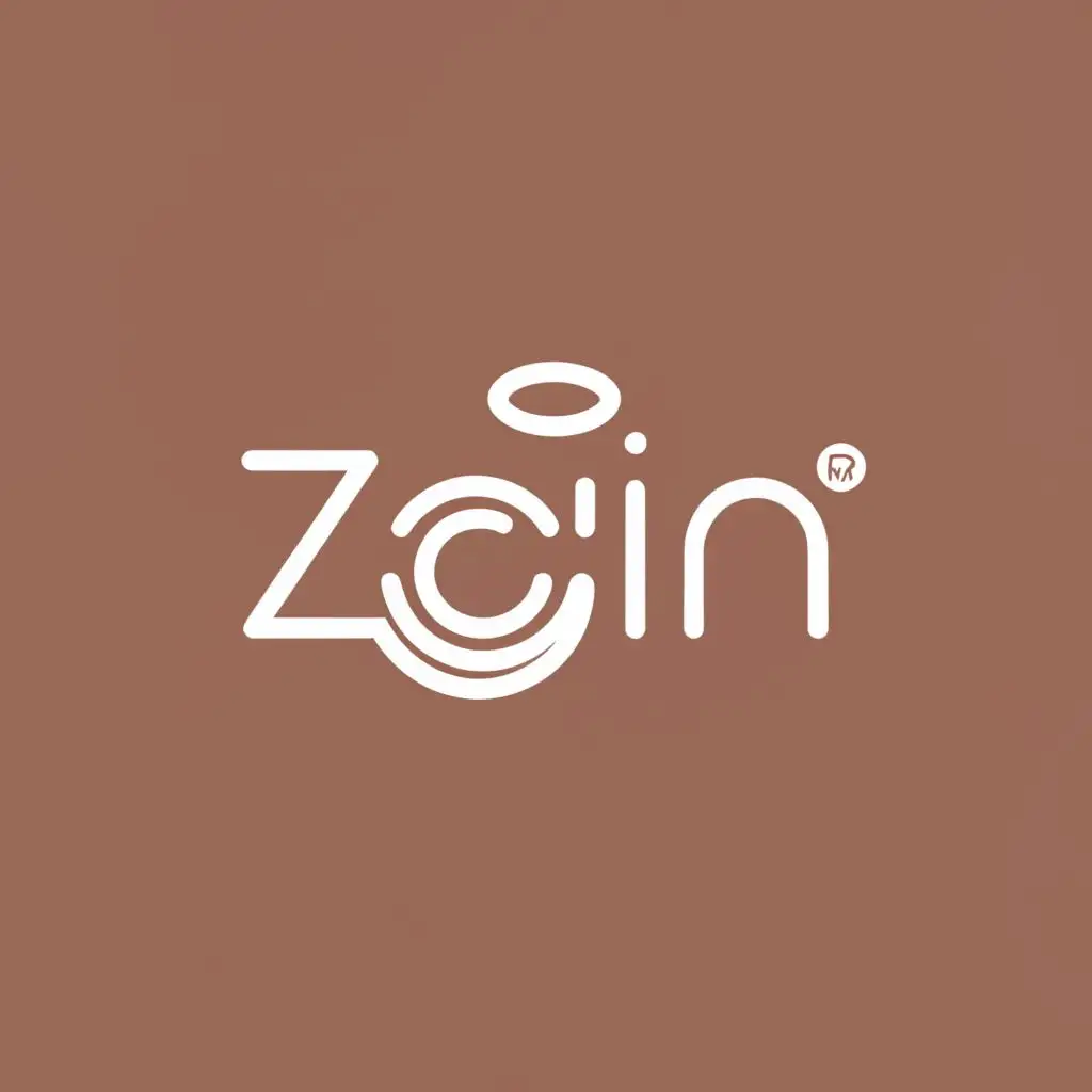 a logo design,with the text "zain", main symbol:coffee,Moderate,clear background