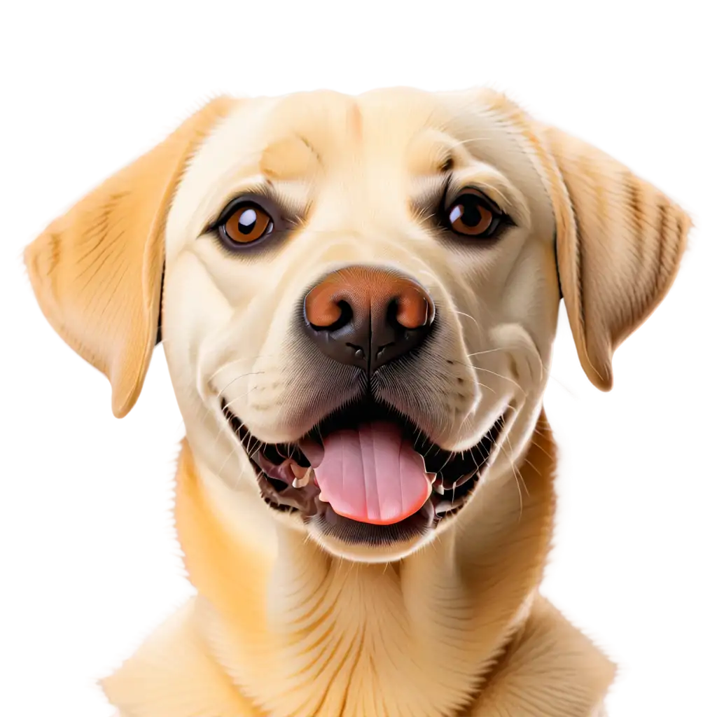 Adorable-Labrador-Captivating-PNG-Image-of-a-Cheerful-Smiling-Face