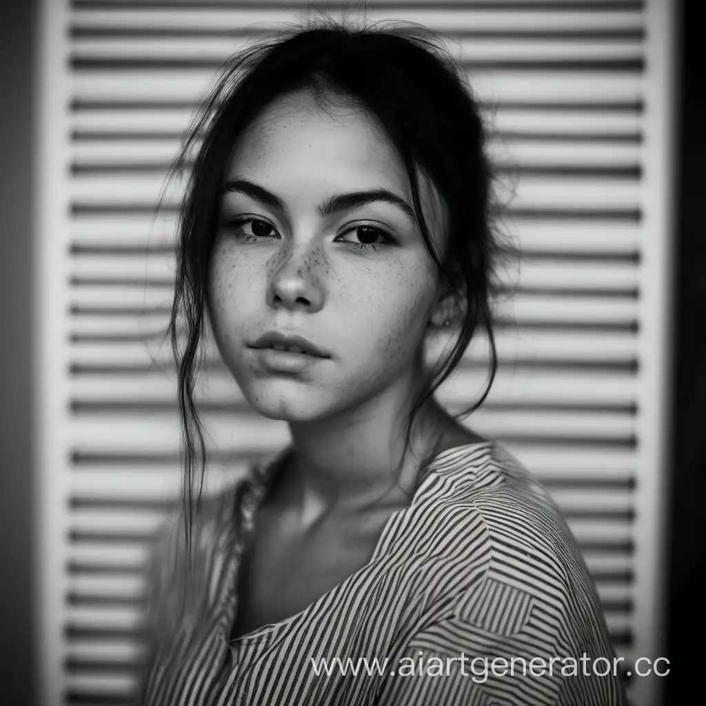 American-Student-Angelia-Portrait-in-Black-and-White