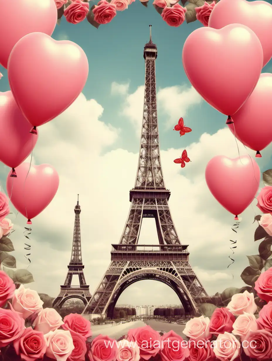 Romantic-Couple-with-Eiffel-Tower-and-Rose-Balloons